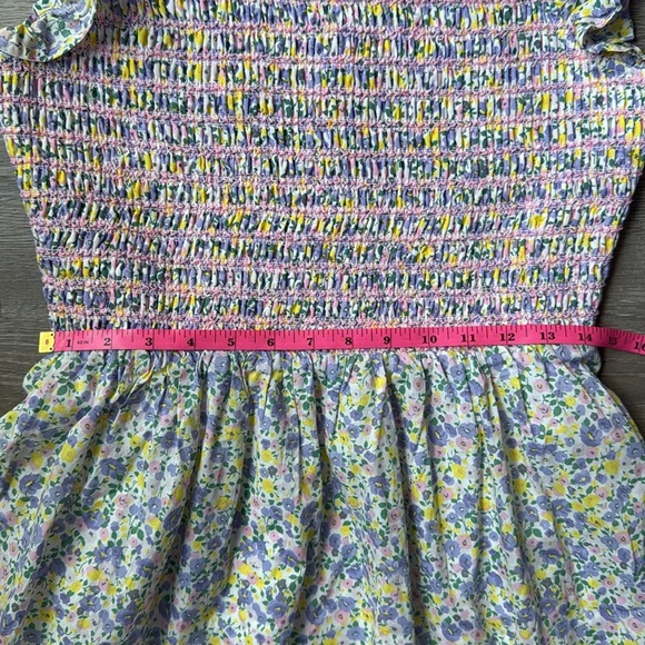 English Factory Floral Smocked Midi Dress Medium - Picture 10 of 12
